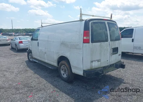 2014 GMC Savana 2500 Work Van from USA, damaged, VIN 1GTW7FCA5E1908734